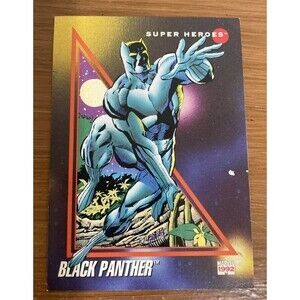 Black Panther - Marvel - 1993 Impel Superheroes  #23
